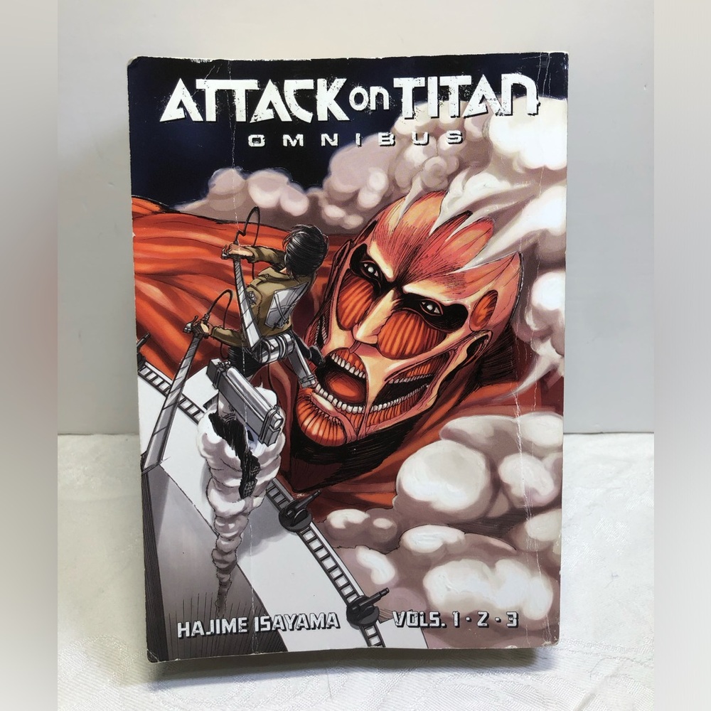 Attack on Titan Omnibus 1 (Vol. 1-3) Paperback By Isayama, Hajime Anime